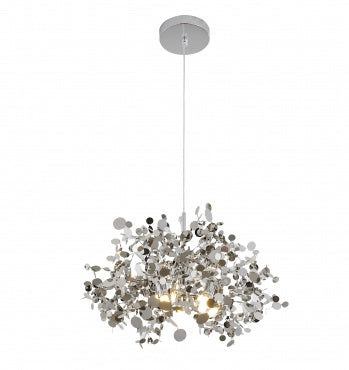 Chrome Sparkle Confetti Pendant Light