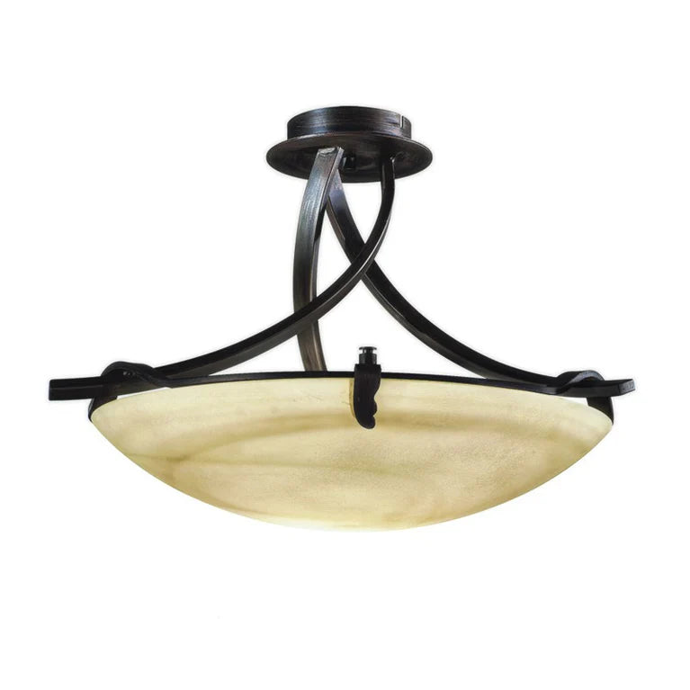 Toscana Semi-Flushmount