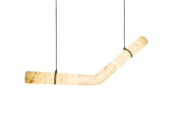 Natural Alabaster LED Chandelier by Bethel