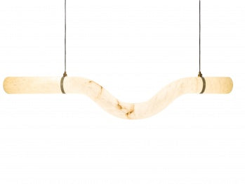 Natural Alabaster LED Chandelier by Bethel