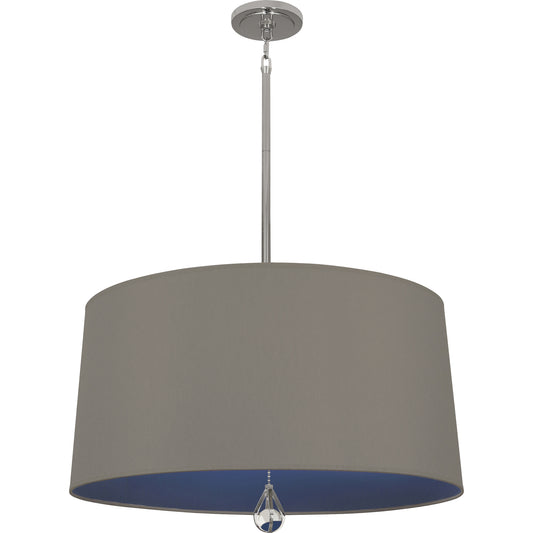 Polished Nickel Williamsburg Custis Pendant