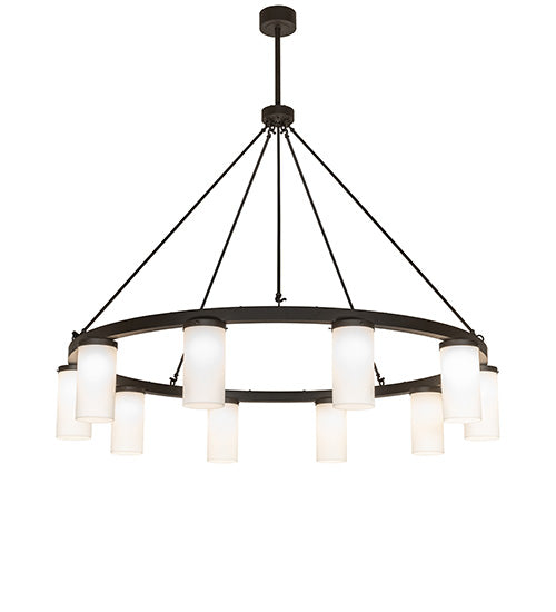 76" Wide Loxley Needham 10 Light Chandelier