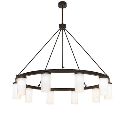 76" Wide Loxley Needham 10 Light Chandelier