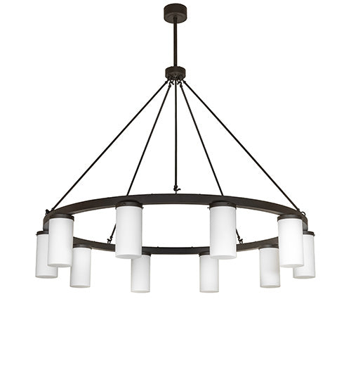 76" Wide Loxley Needham 10 Light Chandelier