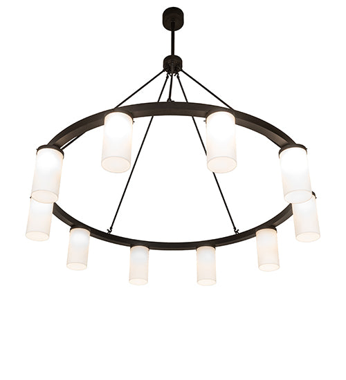 76" Wide Loxley Needham 10 Light Chandelier