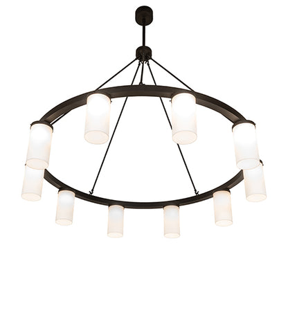 76" Wide Loxley Needham 10 Light Chandelier