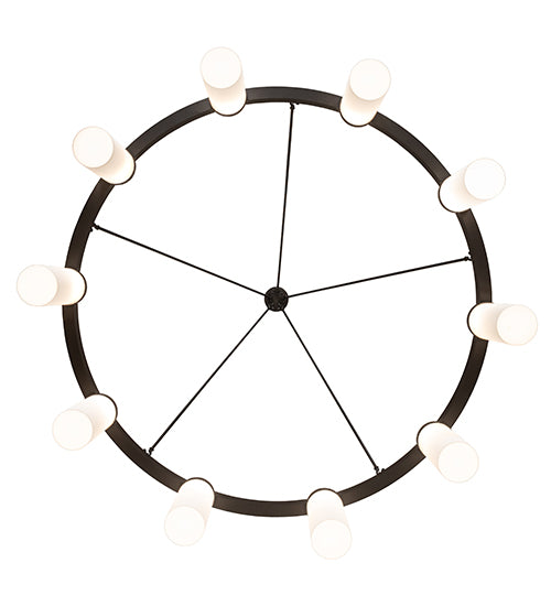 76" Wide Loxley Needham 10 Light Chandelier