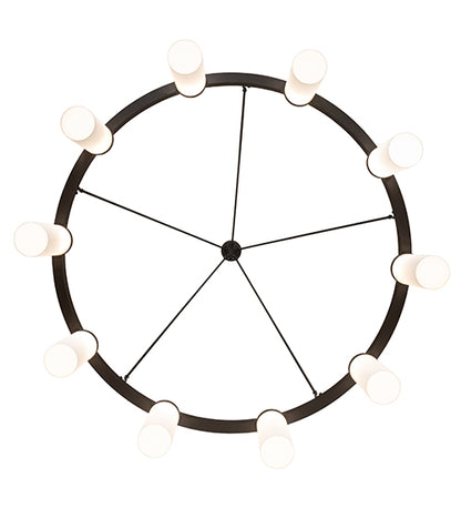 76" Wide Loxley Needham 10 Light Chandelier