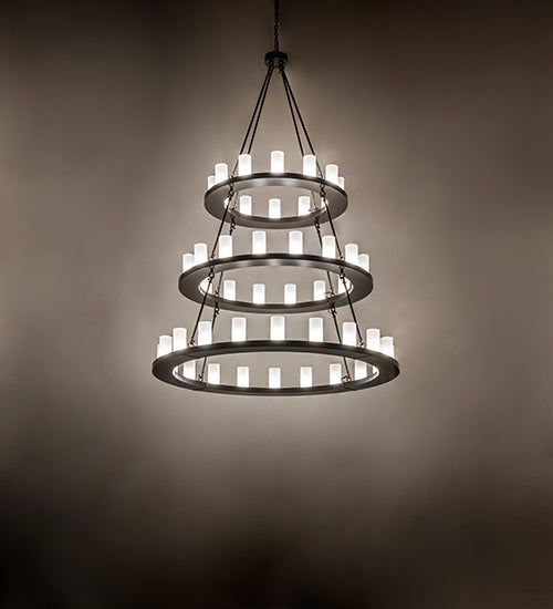 Timeless Bronze Grand Chandelier | 60" Wide | 48-Light LED