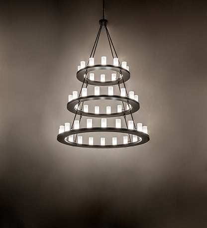 Timeless Bronze Grand Chandelier | 60" Wide | 48-Light LED