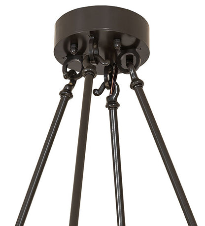 36" Wide Loxley 12 Light Chandelier