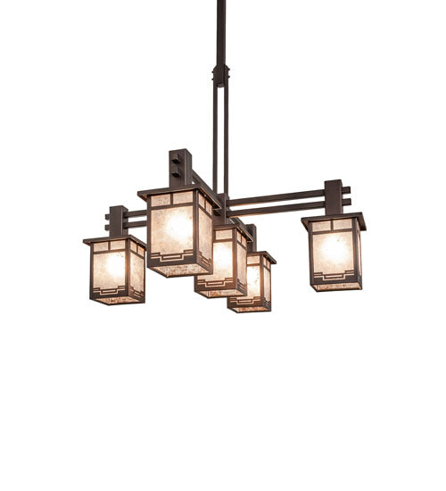 36" Wide Roylance 5 Light Chandelier