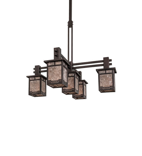 36" Wide Roylance 5 Light Chandelier