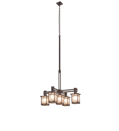 36" Wide Roylance 5 Light Chandelier