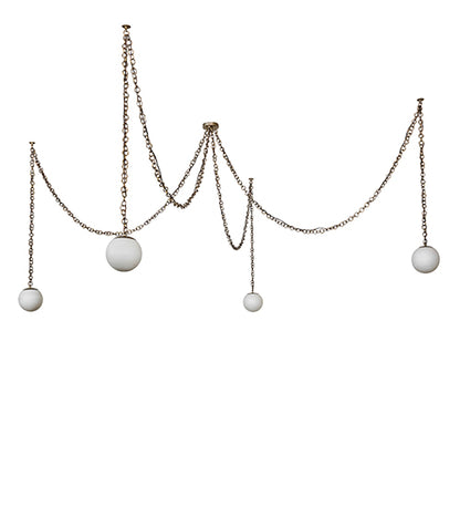 144" Wide Castiliolite Bola 4 Light Chandelier