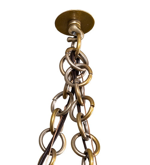 144" Wide Castiliolite Bola 4 Light Chandelier