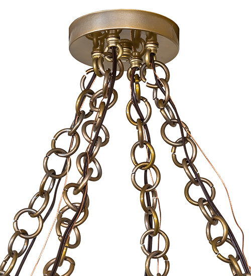 144" Wide Castiliolite Bola 4 Light Chandelier