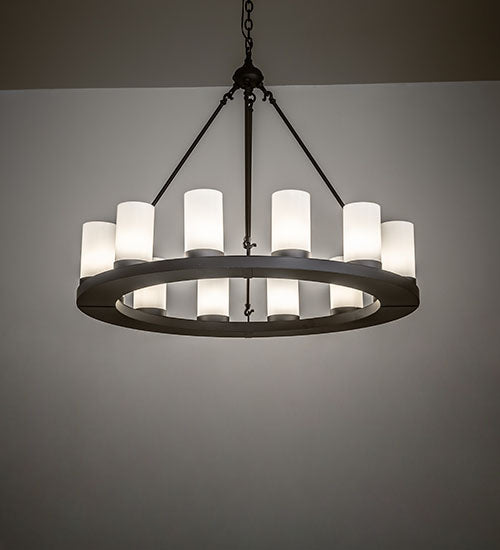 44" Wide Loxley 12 Light Chandelier