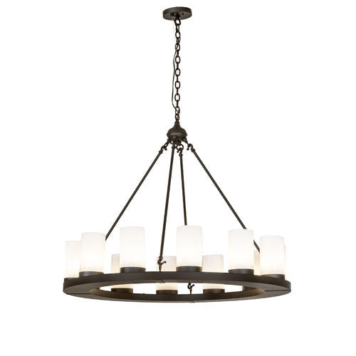 44" Wide Loxley 12 Light Chandelier