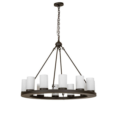 44" Wide Loxley 12 Light Chandelier
