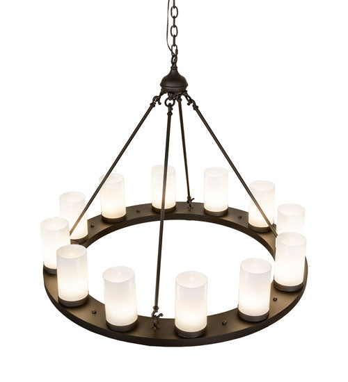 44" Wide Loxley 12 Light Chandelier