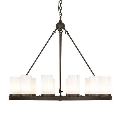 44" Wide Loxley 12 Light Chandelier