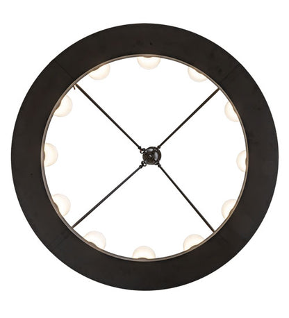 44" Wide Loxley 12 Light Chandelier