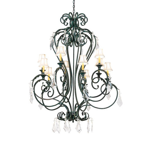 52" Wide Josephine 10 Light Chandelier