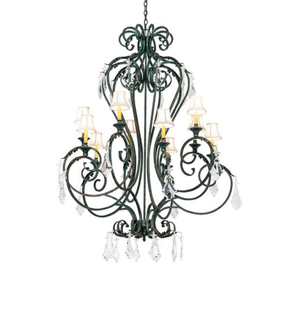 52" Wide Josephine 10 Light Chandelier