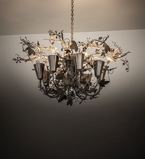 48" Wide Lau Lau 8 Light Chandelier