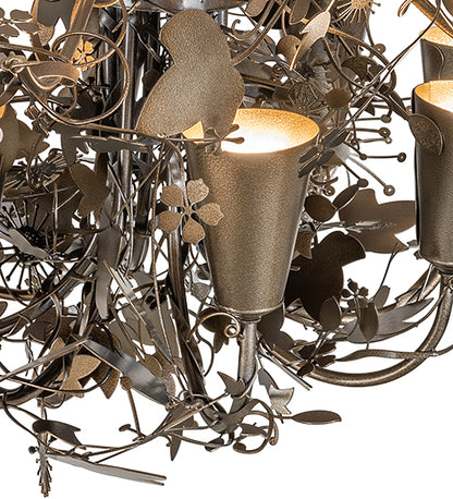 48" Wide Lau Lau 8 Light Chandelier