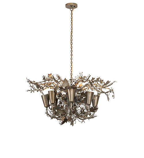 48" Wide Lau Lau 8 Light Chandelier