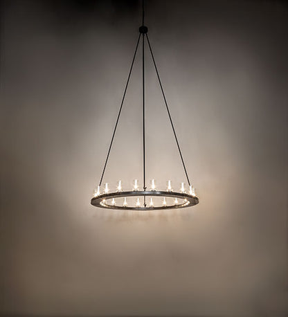 60" Wide Loxley 20 Light Chandelier