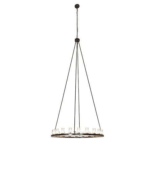 60" Wide Loxley 20 Light Chandelier