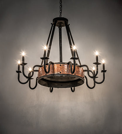 44" Wide Costello 10 Light Chandelier by Meyda Lighting