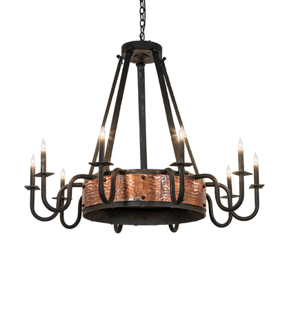 44" Wide Costello 10 Light Chandelier by Meyda Lighting