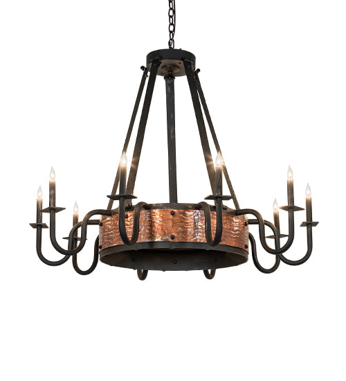 44" Wide Costello 10 Light Chandelier by Meyda Lighting