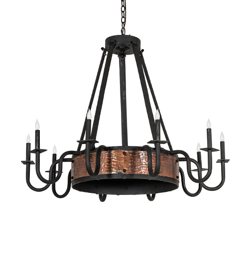 44" Wide Costello 10 Light Chandelier by Meyda Lighting