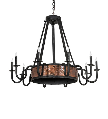 44" Wide Costello 10 Light Chandelier by Meyda Lighting