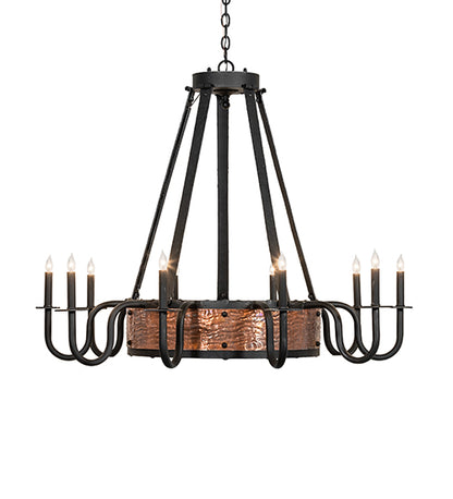 44" Wide Costello 10 Light Chandelier by Meyda Lighting