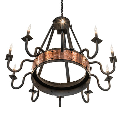 44" Wide Costello 10 Light Chandelier by Meyda Lighting