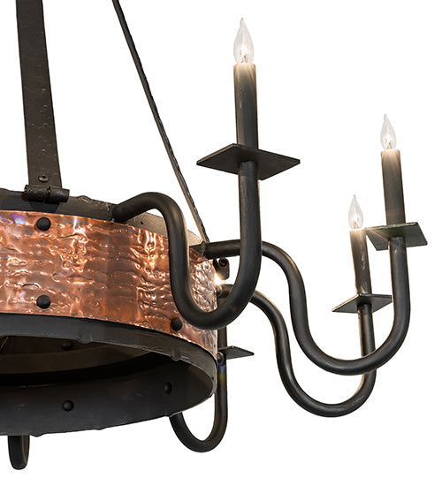 44" Wide Costello 10 Light Chandelier by Meyda Lighting