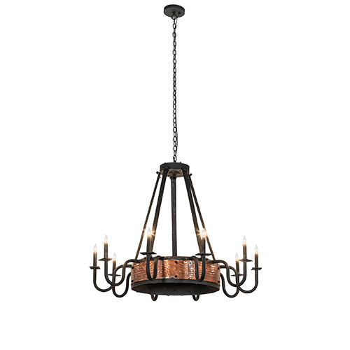 44" Wide Costello 10 Light Chandelier by Meyda Lighting