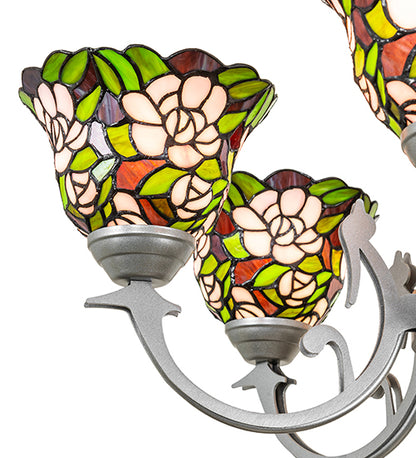 32" Wide Begonia 6 Light Chandelier by Meyda Lighting