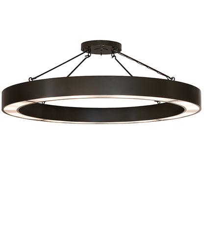 72" Wide Loxley Escabroso Semi-Flushmount by Meyda Lighting