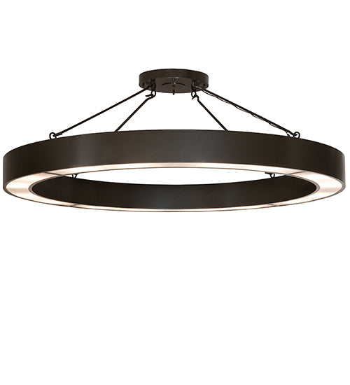 72" Wide Loxley Escabroso Semi-Flushmount by Meyda Lighting