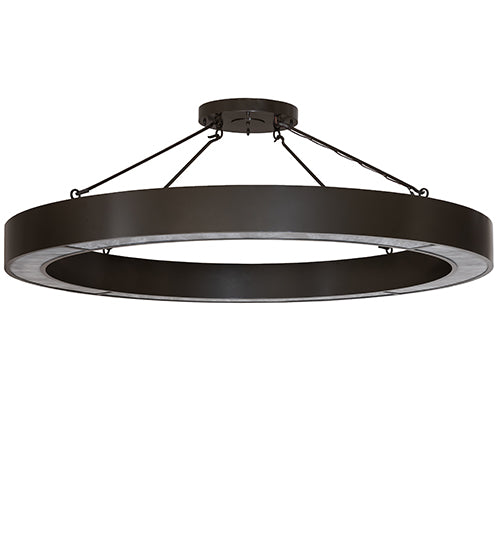 72" Wide Loxley Escabroso Semi-Flushmount by Meyda Lighting