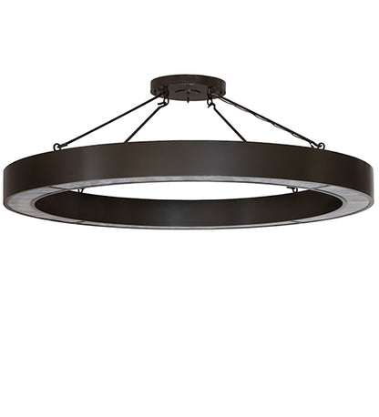 72" Wide Loxley Escabroso Semi-Flushmount by Meyda Lighting