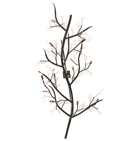 60" Long Winter Solstice Budding Chandelier by Meyda Lighting