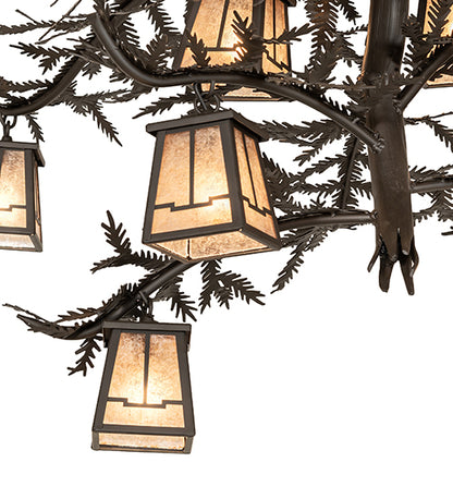 66" Wide Pine Branch Valley View 18 Light Chandelier by Meyda Lighting